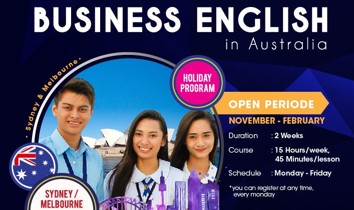 Vista Education: Intensive Business English in Australia Proposal (September 2016)