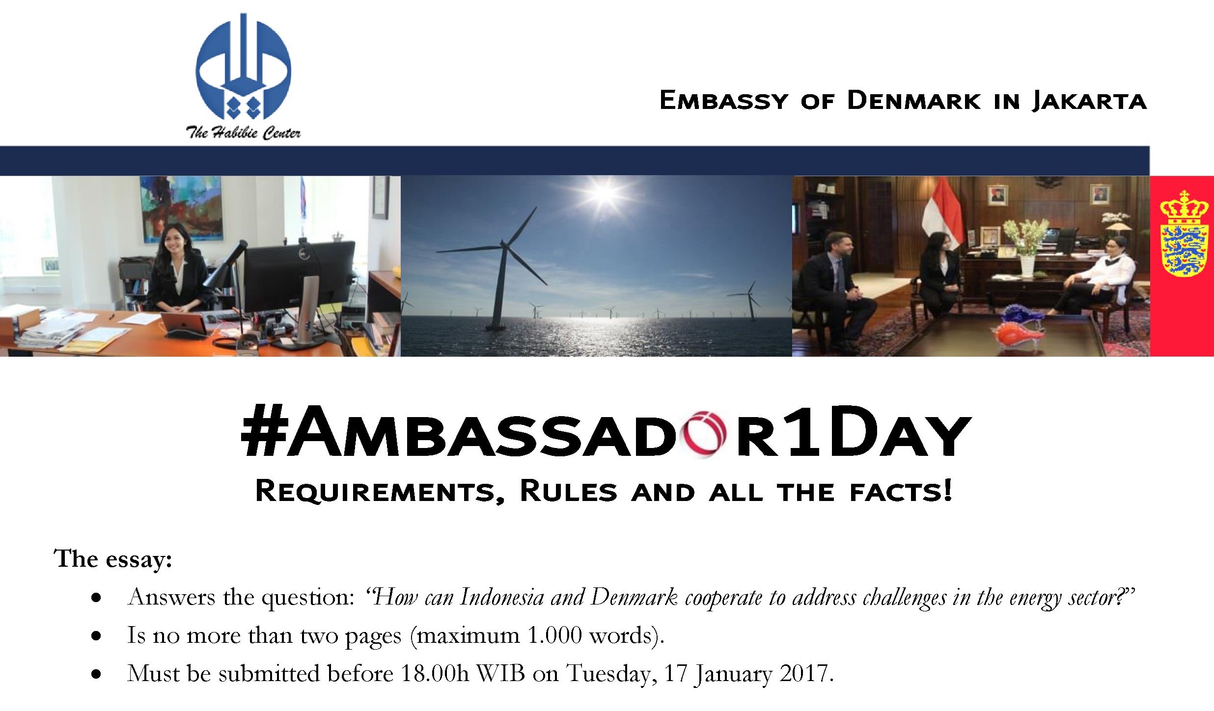 #Ambassador1Day Essay Competition (January 2017)