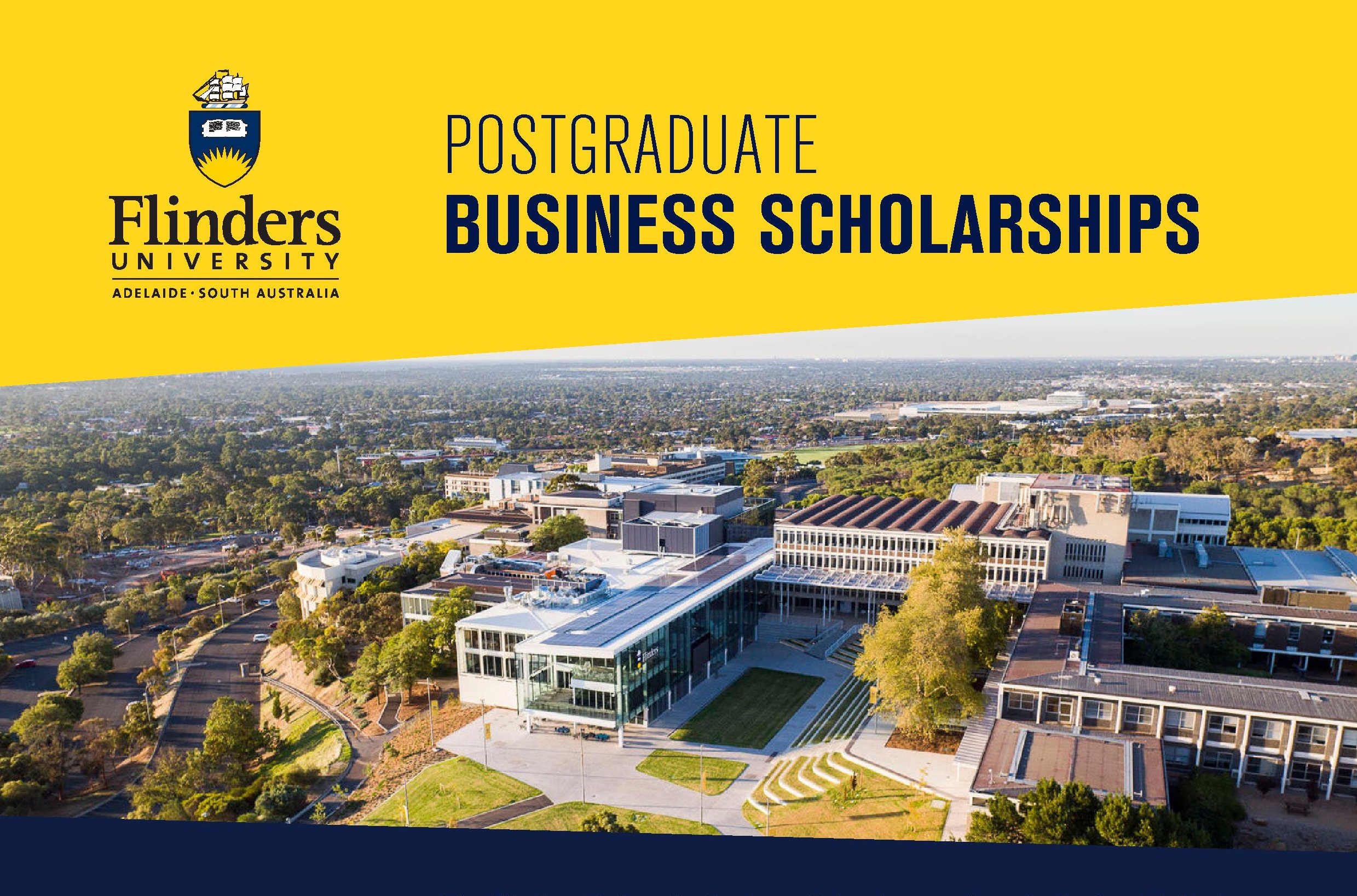 Flinders University PostGraduate Business Scholarship (January 2017)