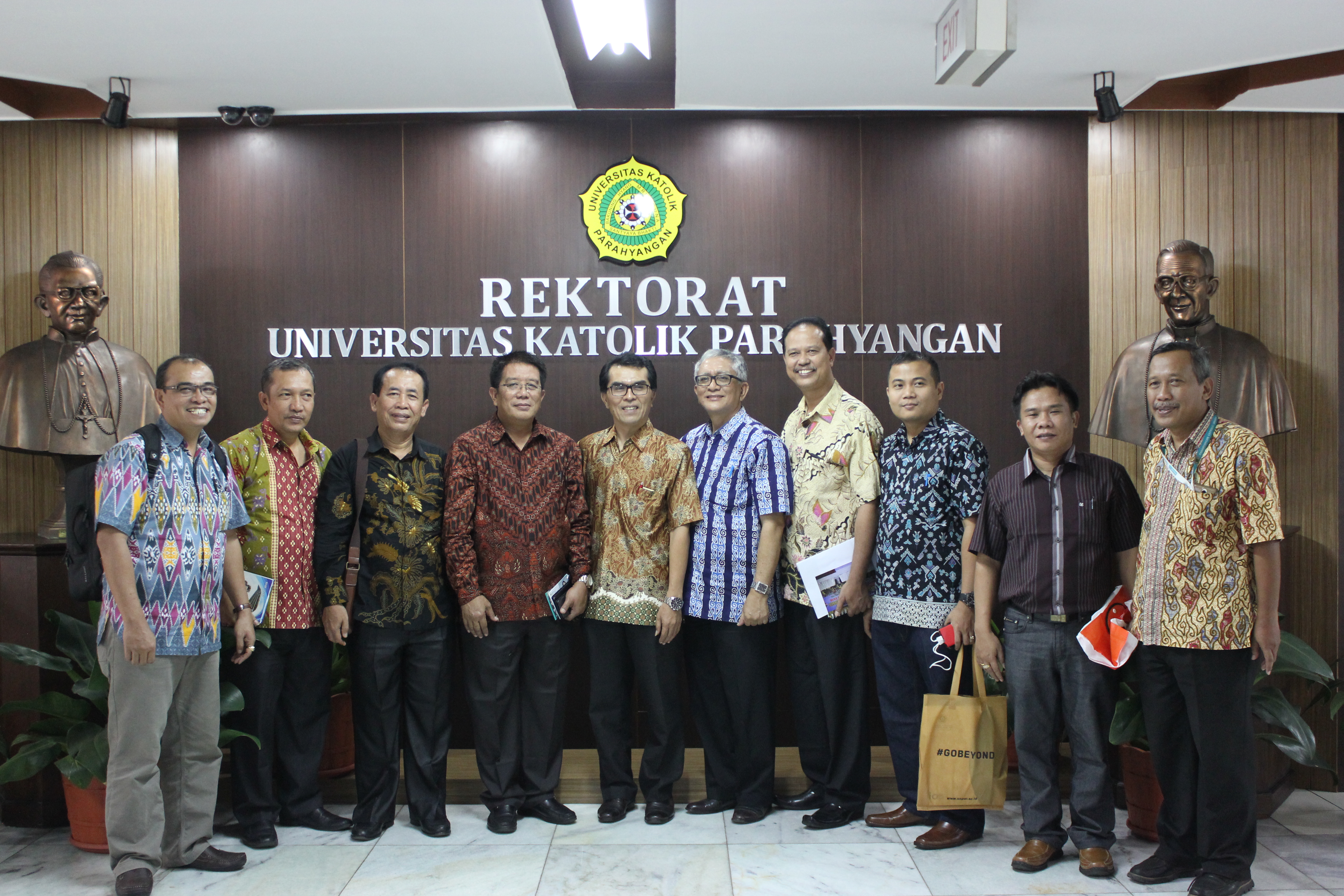 Visit HKBP Nommensen University Medan (8/8/2017)