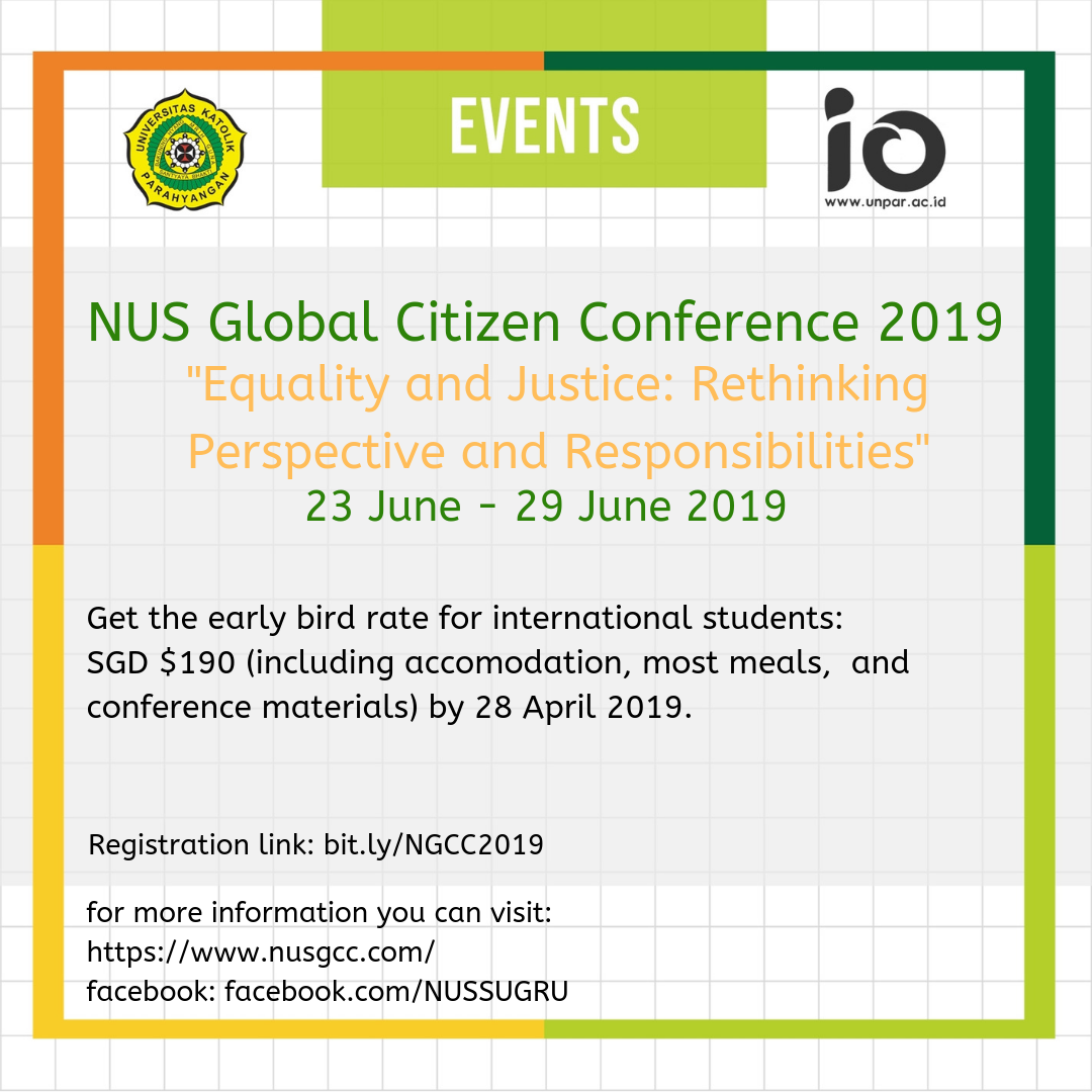 [EVENTS]-NUS Global Citizen Conference 2019