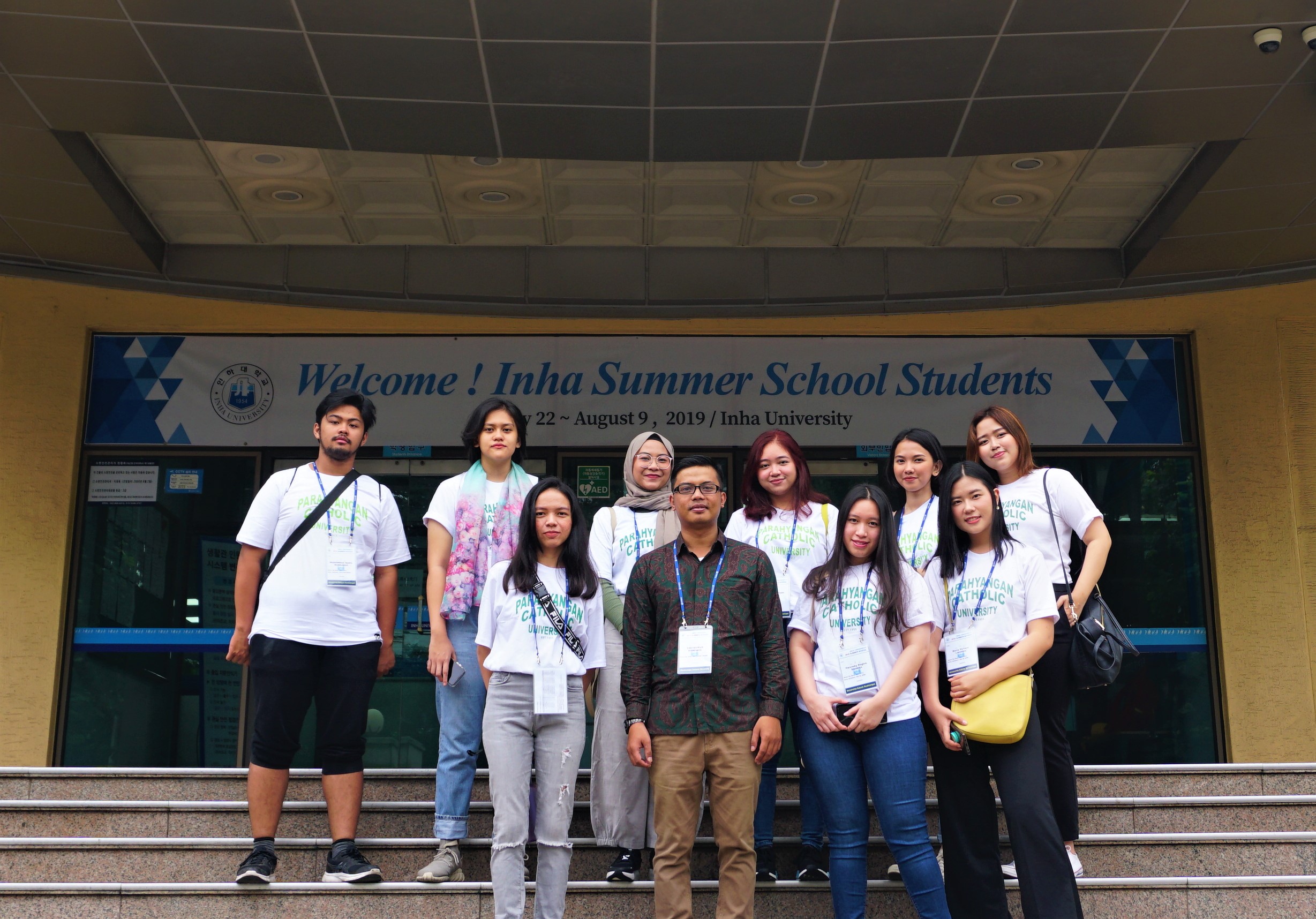 UNPAR Joined INHA University Summer School Program 2019 [July-August 2019]