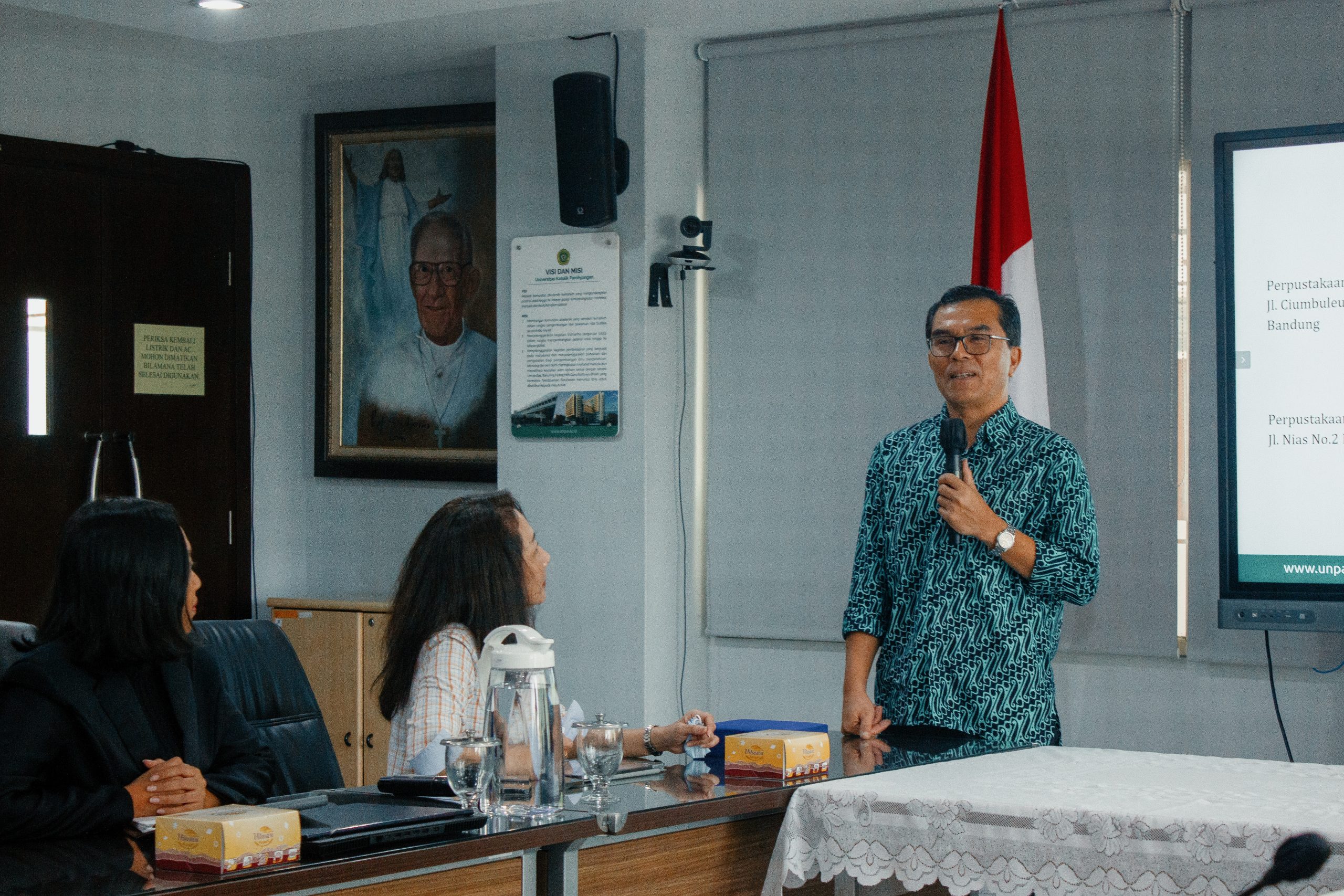 Media Nusantara Citra (MNC) University visit to Universitas Katolik Parahyangan