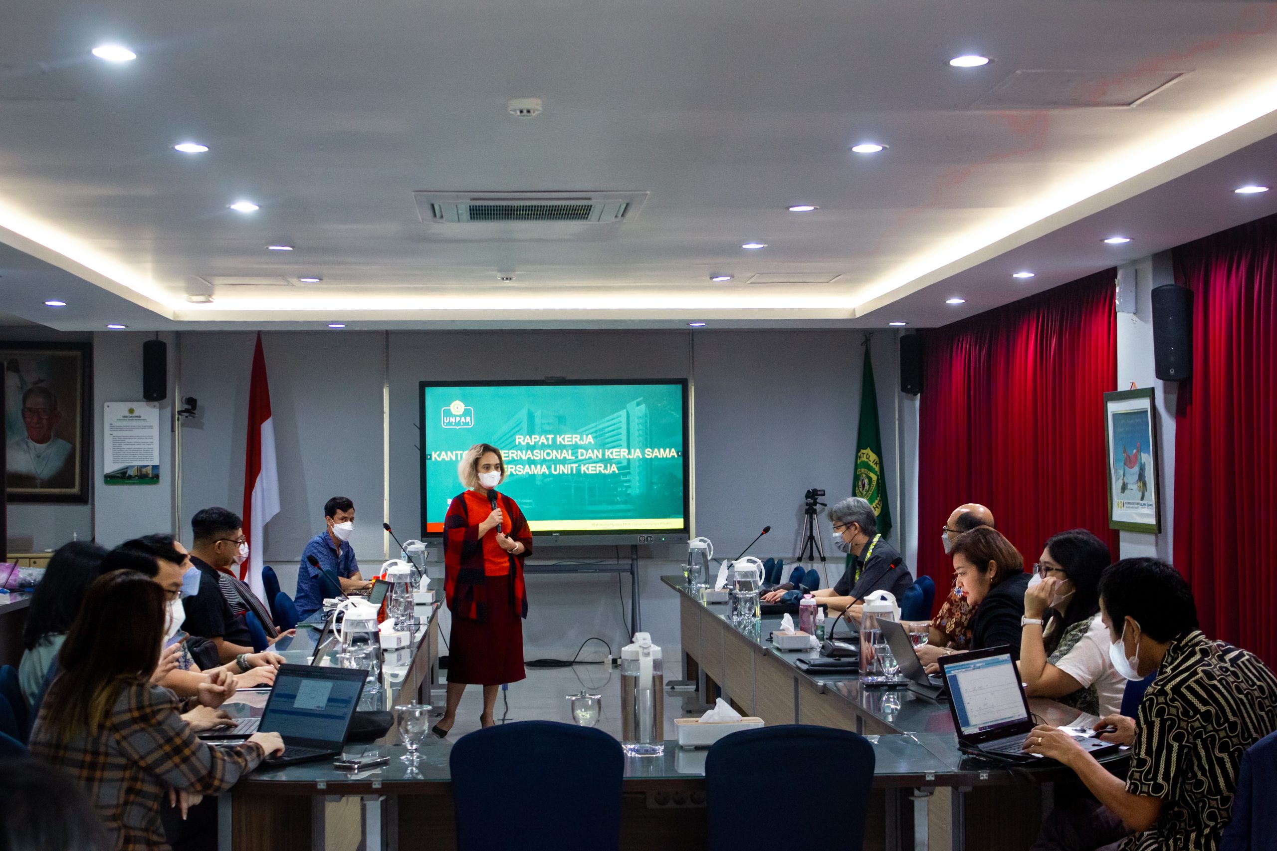 Coordination Meeting International Office and Head of Departments and Study Programs UNPAR