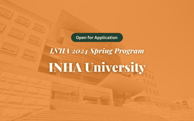 [Closed] Inha University 2024 Spring Program