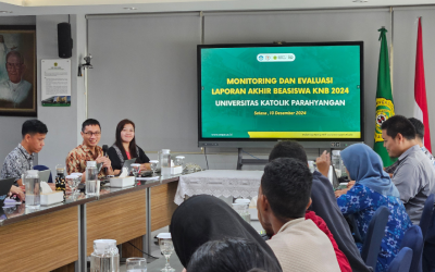 Ditjen Dikti Conducts 2024 Monitoring and Evaluation of KNB Students’ Activities at UNPAR