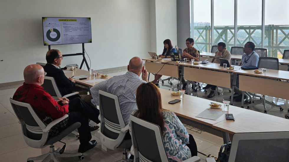 Visit from Baylor University and eSTEP to UNPAR