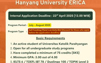 [Closed] – Summer School 2025 Hanyang University ERICA