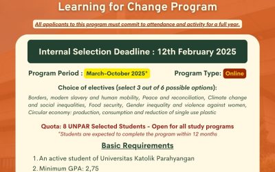 [Closed] International Network of Universities Global Citizenship and Sustainable Futures: Learning for Change Program