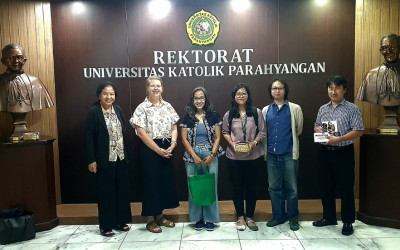 UNPAR Hosts Collaboration Meeting with PXL University of Applied Sciences and Arts, Belgium