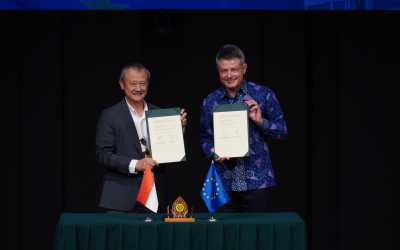 The Signing of MoU and Special Guest Lecture by H.E. Denis Chaibi, Ambassador of the European Union to Indonesia and Brunei Darussalam